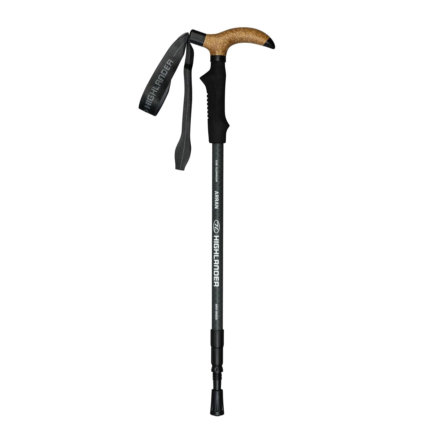 Highlander Arran Walking Pole (Single) Camping Accessories Highlander
