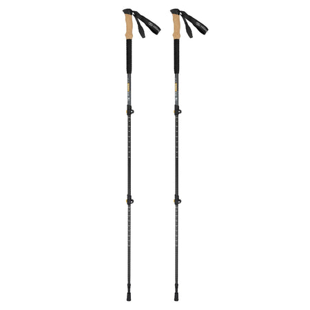 Highlander Skye Carbon Fibre Walking Poles (Pair) Camping Accessories Highlander