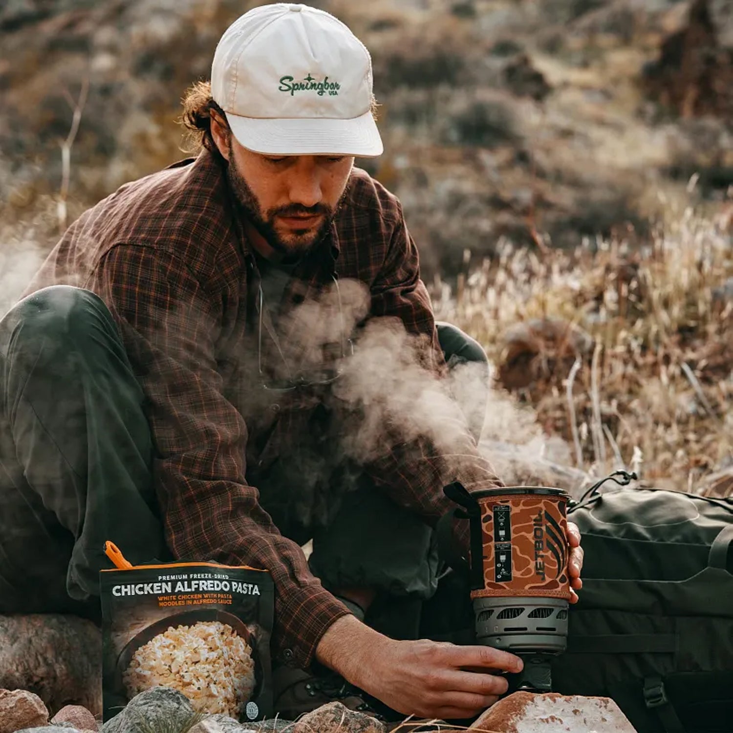 Jetboil Zip 0.8L Fastboil System - Duck Camo Camping Accessories Jetboil