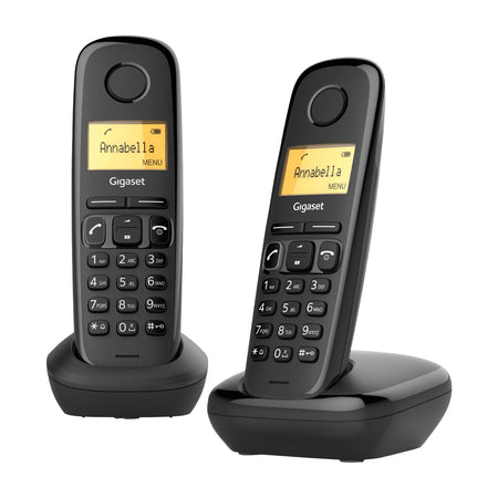 Gigaset A170 Cordless Phones, Twin Handset Landline Phones Gigaset