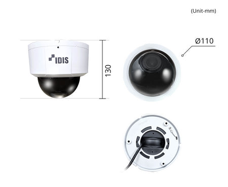 Idis TC-D4232WR 2MP IR Dome Camera Idis
