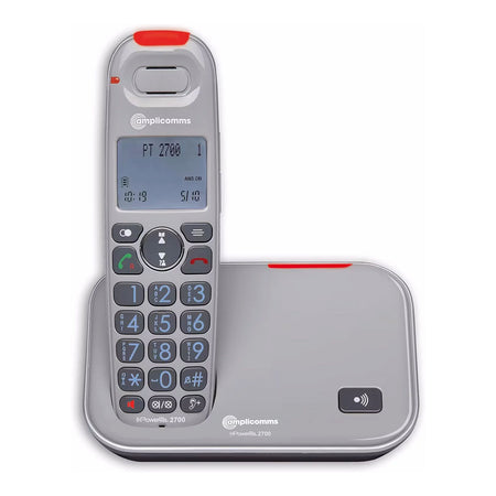 Amplicomms PowerTel 2700 Big Button Phone for Elderly Landline Phones Amplicomms