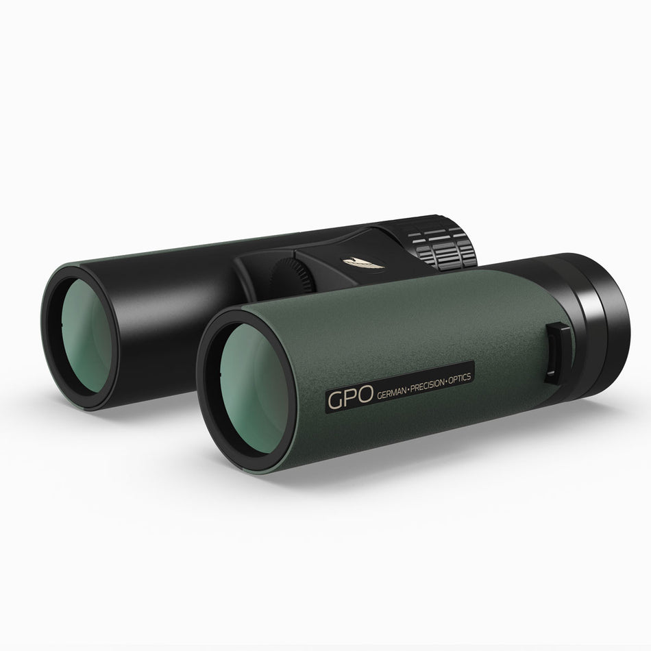 GPO Passion ED 10x32 Binoculars in Green Binoculars GPO   