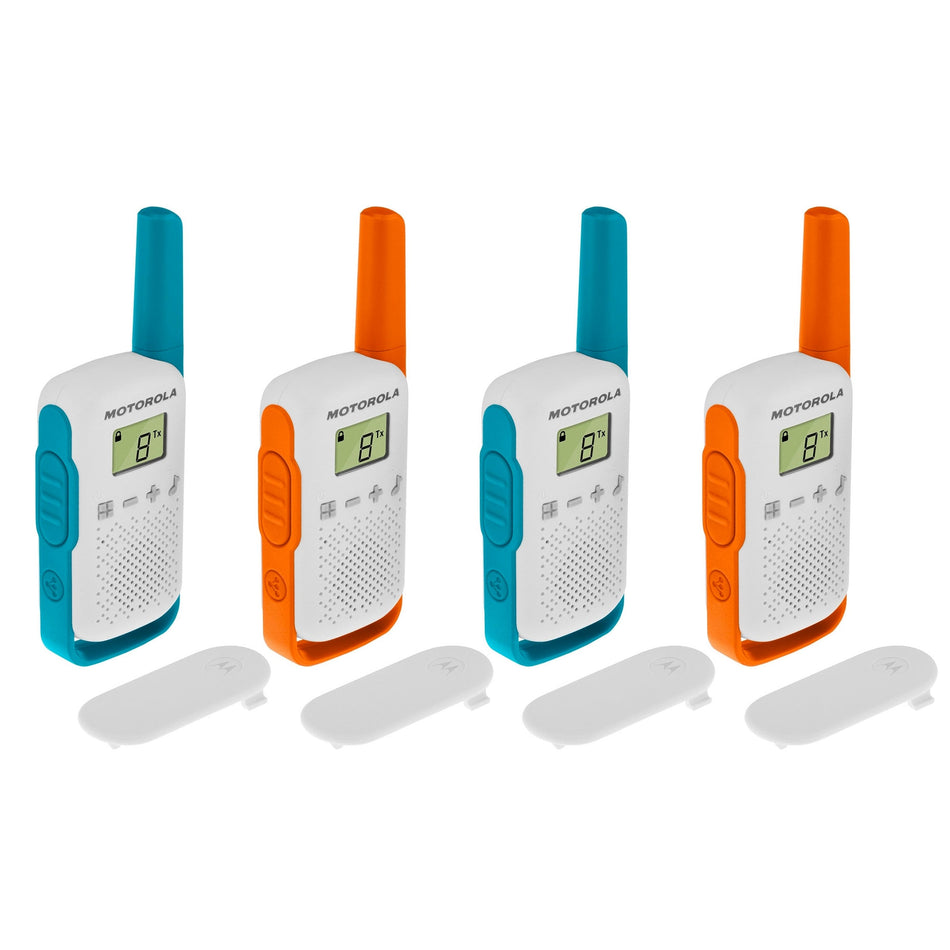 Motorola TALKABOUT T42 Quad Pack Walkie Talkies Two Way Radios Motorola   