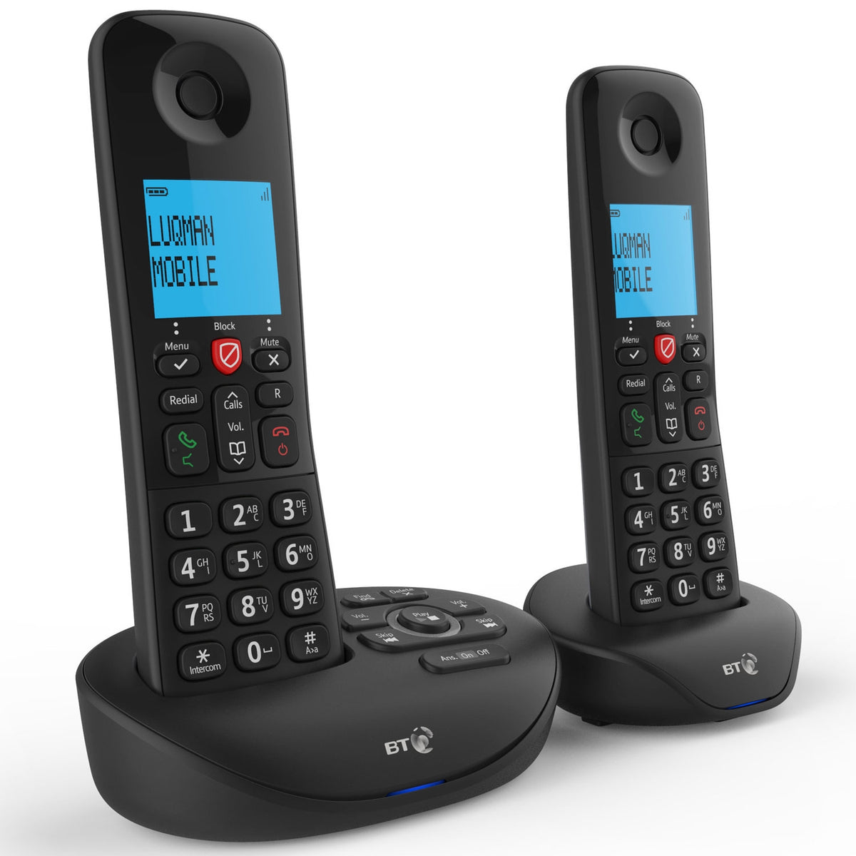 Bt R123 Plus Phone BT Essential Twin Phone with Call Blocking – liGo.co.uk
