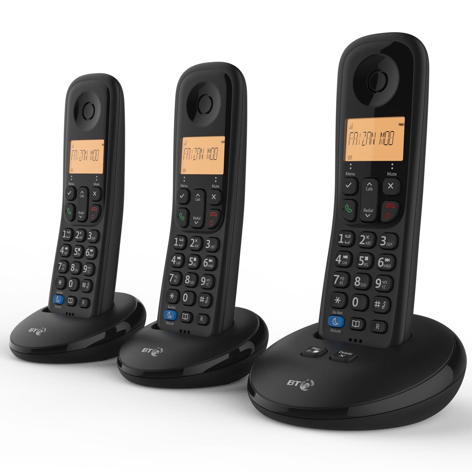 BT Everyday Trio Phone & Answer Machine – LiGo.co.uk