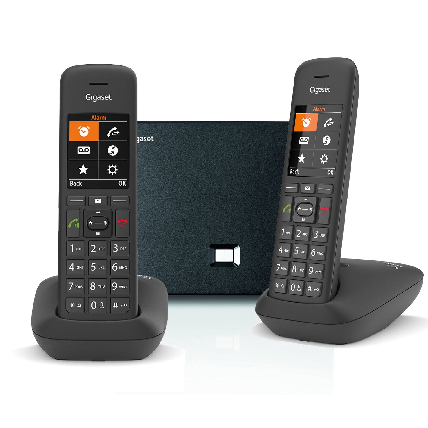 Siemens Gigaset C570 Premium VoIP Phone, Twin Handset Landline Phones Gigaset   