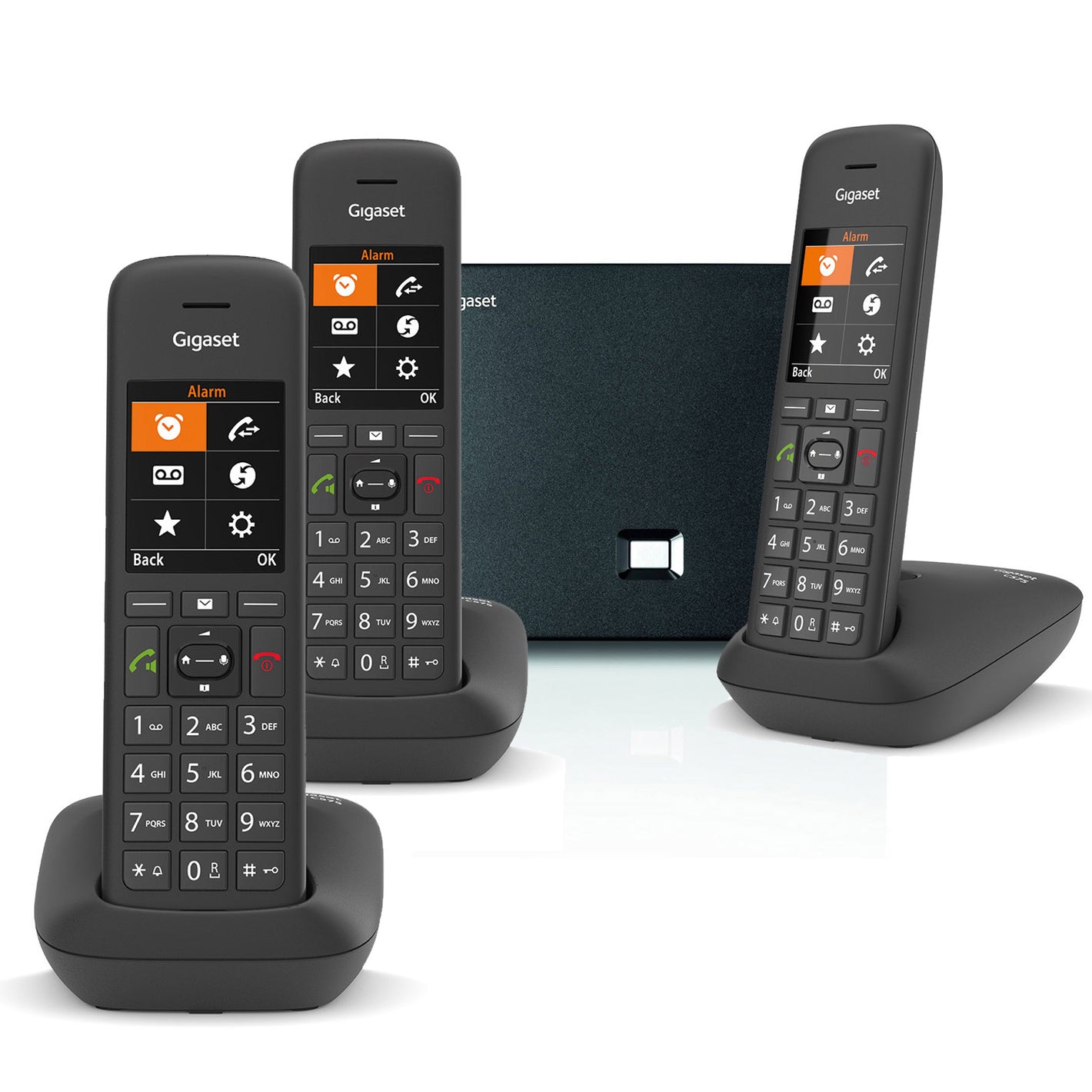 Siemens Gigaset C570 Premium VoIP Phone, Trio Handset Landline Phones Gigaset   