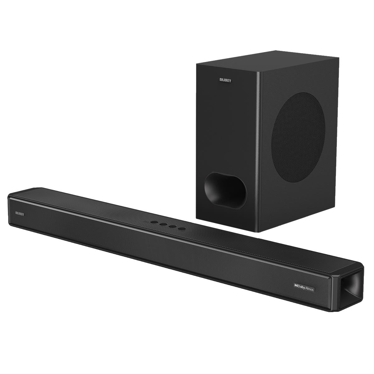 Majority Sierra Plus Soundbar & Wireless Subwoofer Soundbars Majority