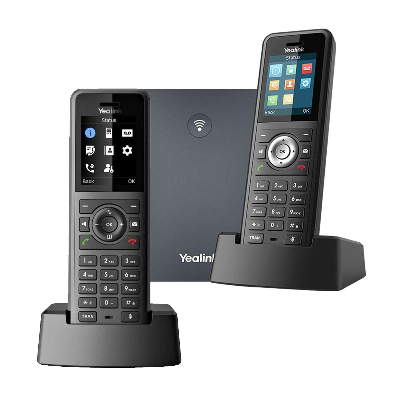 Yealink W79P Twin IP WiFI Ruggedized DECT Phone System VoiP Phones Yealink