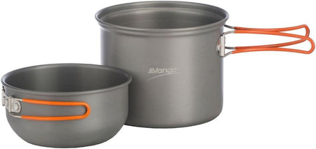 Vango Hard Anodised 1 Person Cook Kit 1Size Grey Camping Accessories Vango