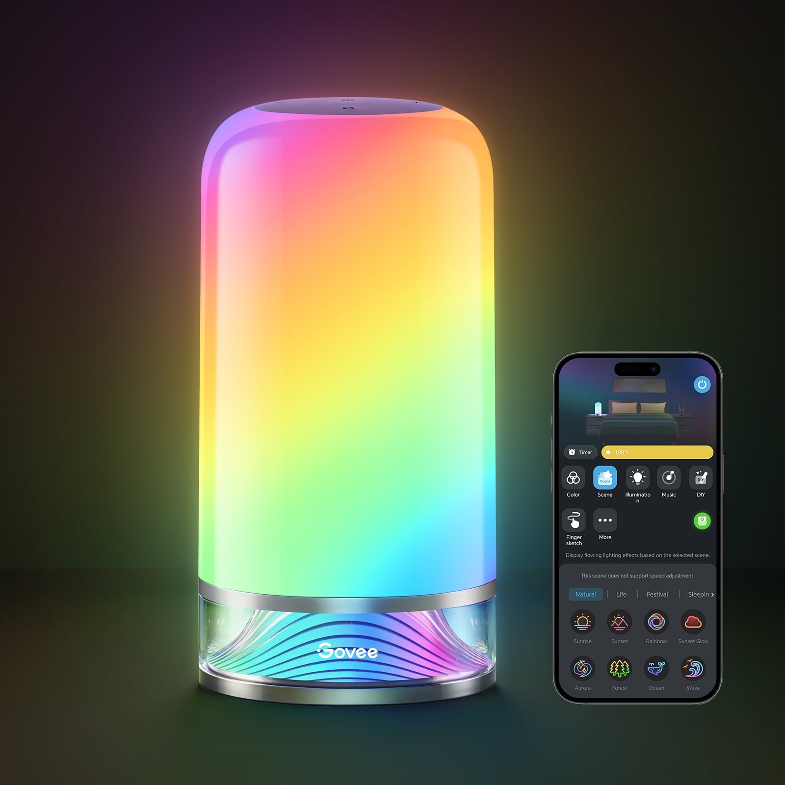 Govee Aura Smart Table Lamp Govee