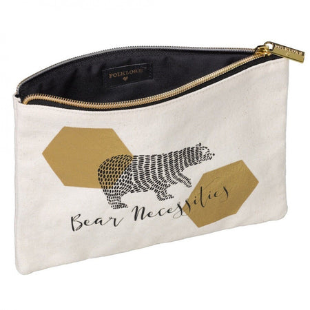 Folklore Medium Canvas Pouch Accessories liGo.co.uk