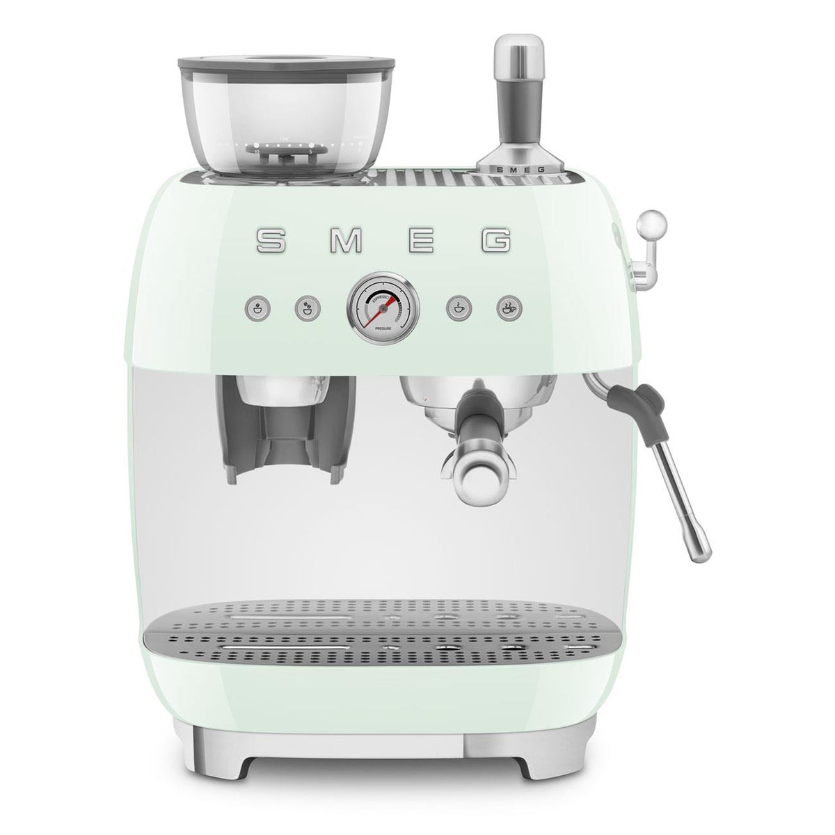 Smeg EGF03 Espresso Coffee Machine in Pastel Green Coffee Machines Smeg   