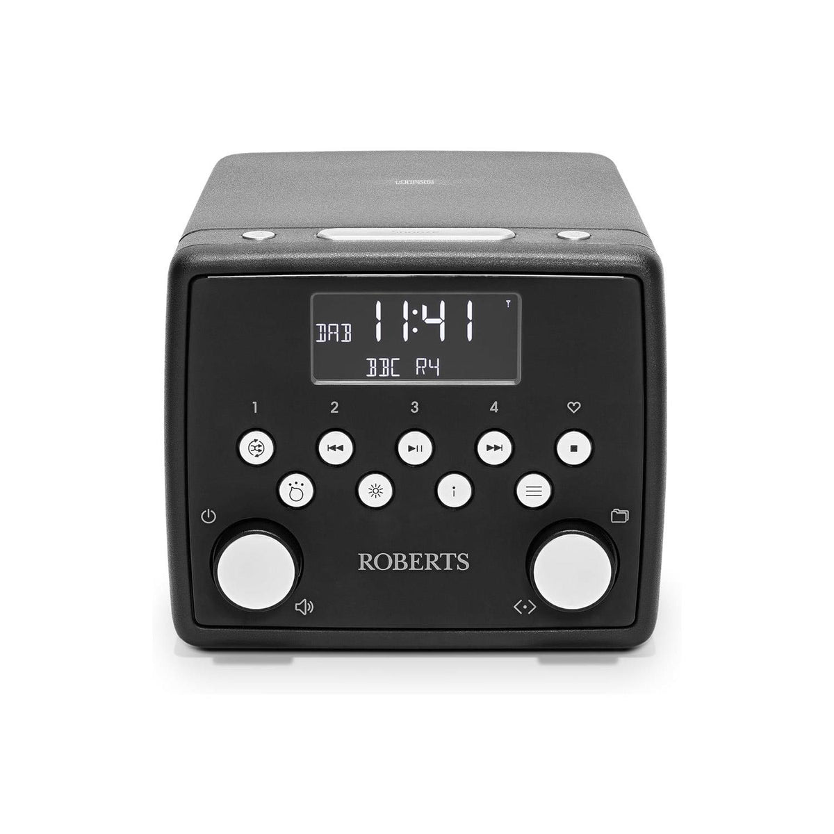 Roberts Sound 49 DAB/FM Radio & CD Player in Black Digital Radios Roberts