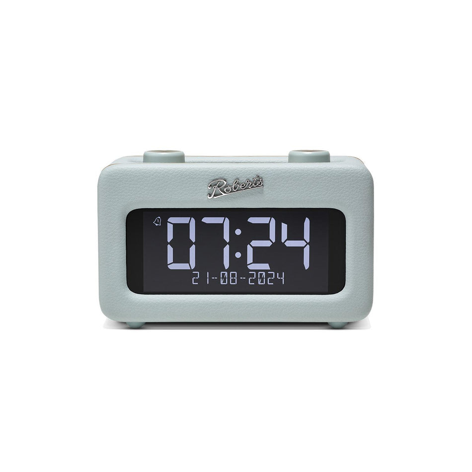 Roberts Revival Rest DAB Radio Alarm Clock, Duck Egg Digital Radios Roberts   