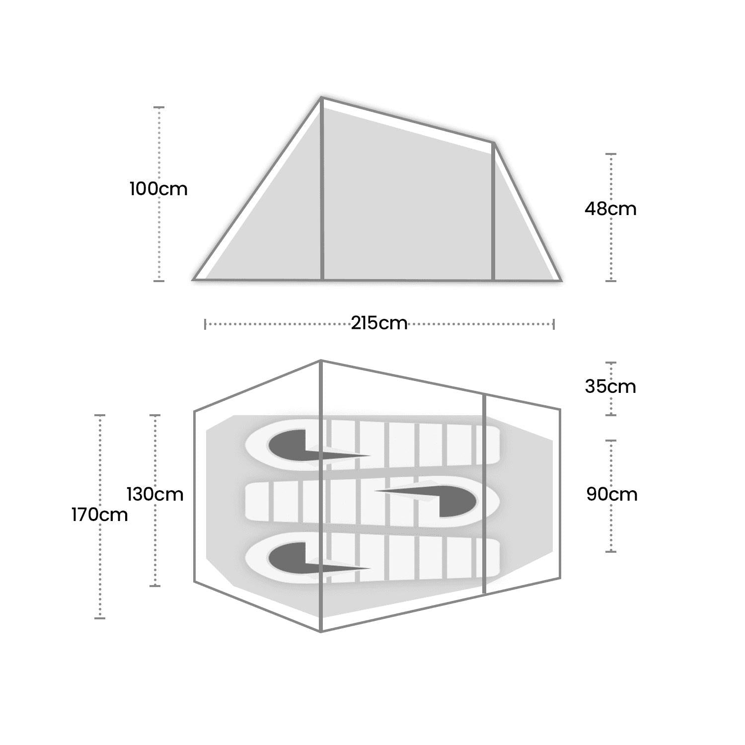 Wild Country Helm Compact 3 : tente autoportante, 3 saisons pour 3 personnes Wild Country Helm Compact 3 : tente autoportante, 3 saisons pour 3 personnes