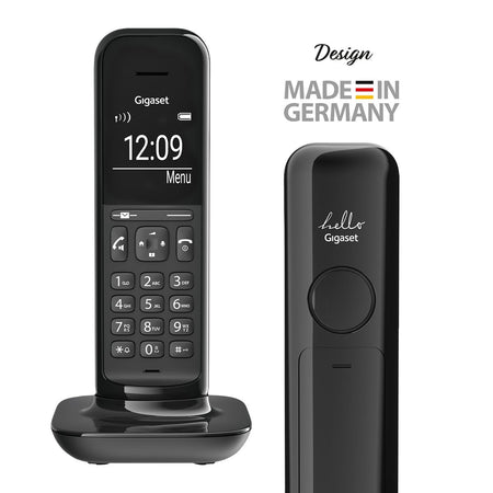 Gigaset Hello Designer Cordless Phone, Trio Handset without Answer Machine Landline Phones Gigaset   