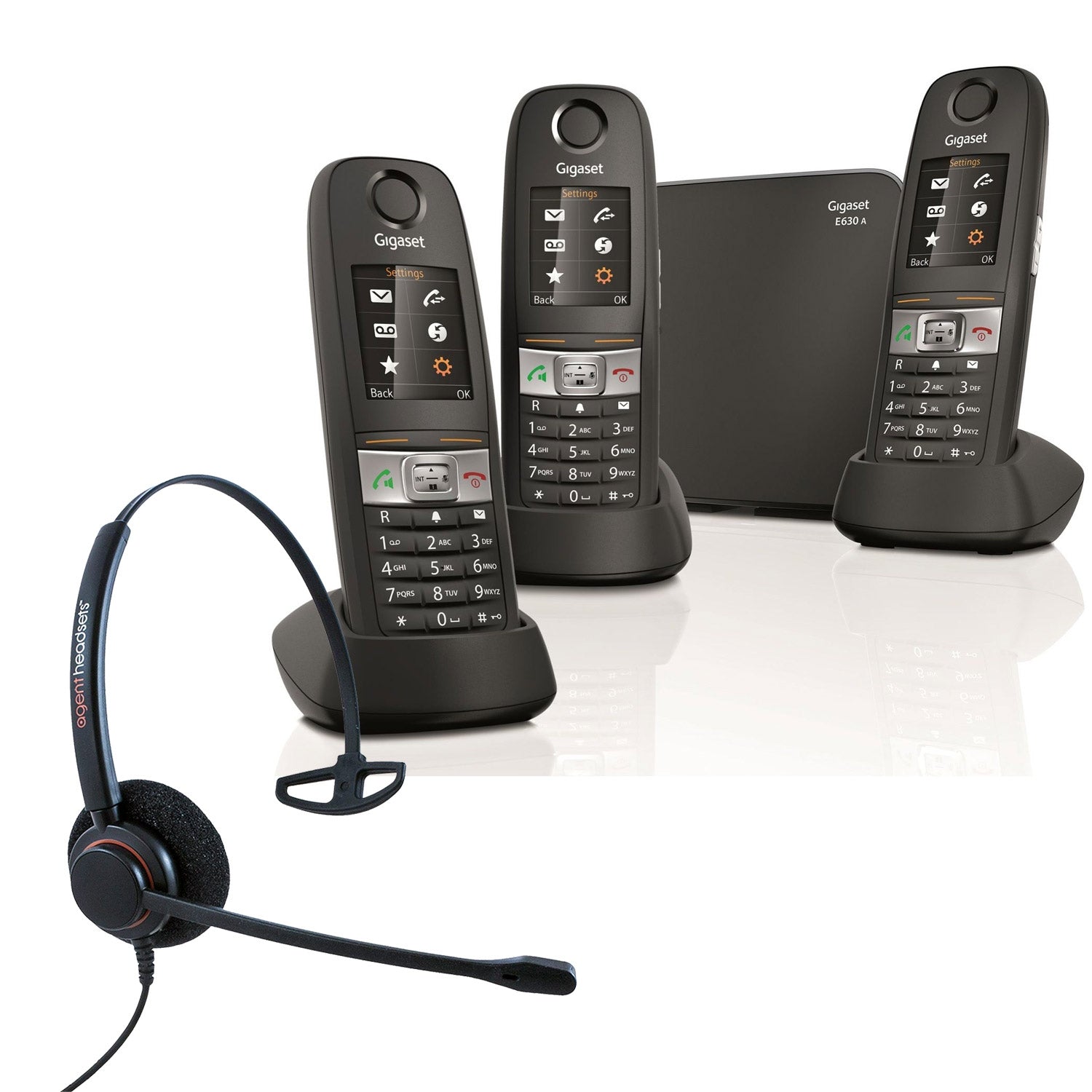 Cordless Phones with Headsets liGo