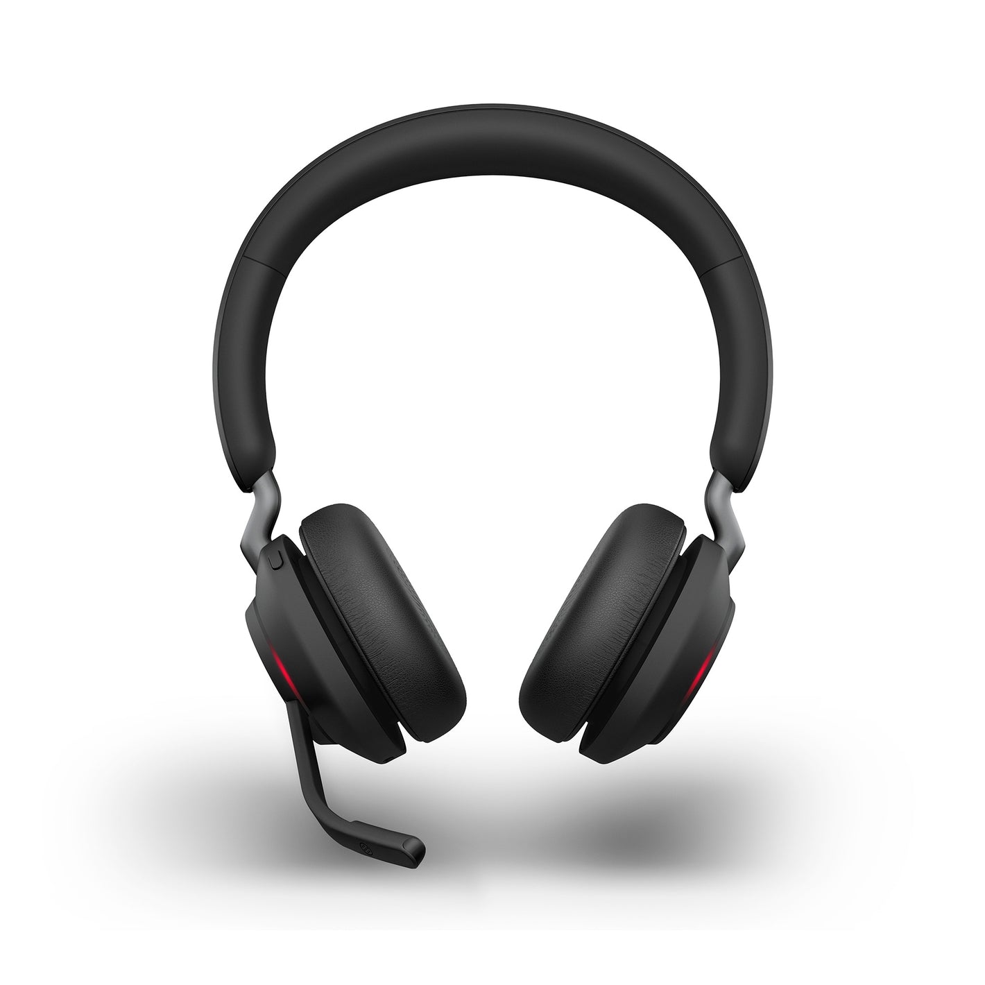 Jabra Evolve2 65 USB-A MS Stereo Wireless Headset in Black with Jabra Link380 Wireless Headsets Jabra   