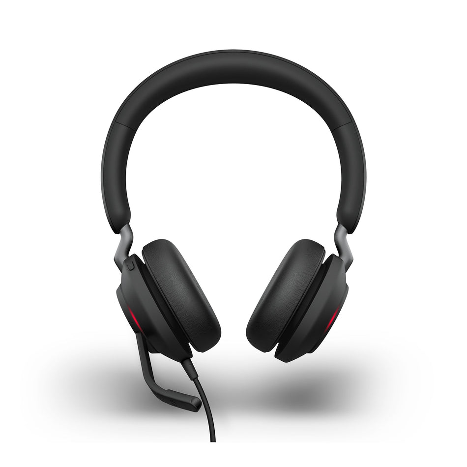 Jabra Evolve2 40 Stereo USB-A MS Corded Headset Corded Headsets Jabra   