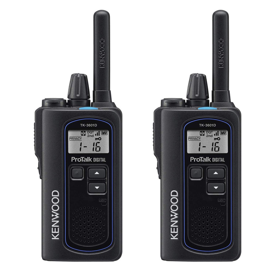 Kenwood TK-3601DE Twin Pack Digital & Analogue License-Free Two-Way Radios