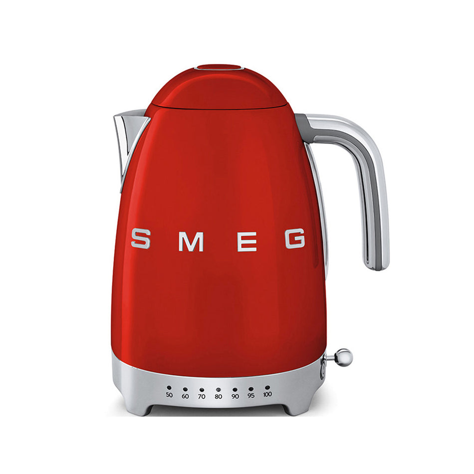 Smeg KLF04RDUK Retro Style 1.7L Jug Kettle in Red