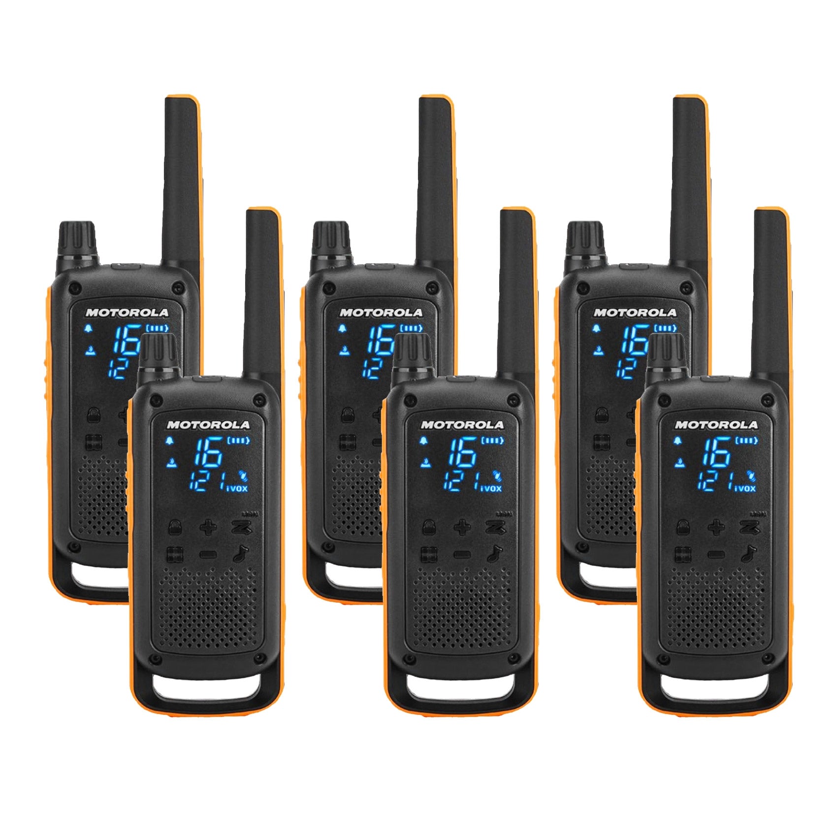 Motorola TALKABOUT T82 Extreme Sextet Two Way Radios liGo.co.uk