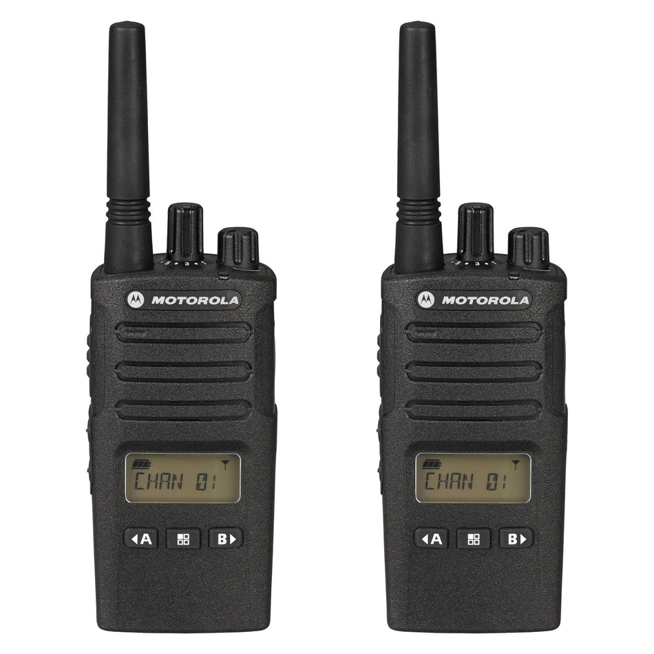 Motorola XT460 Twin Pack Two-Way Radios with Charger