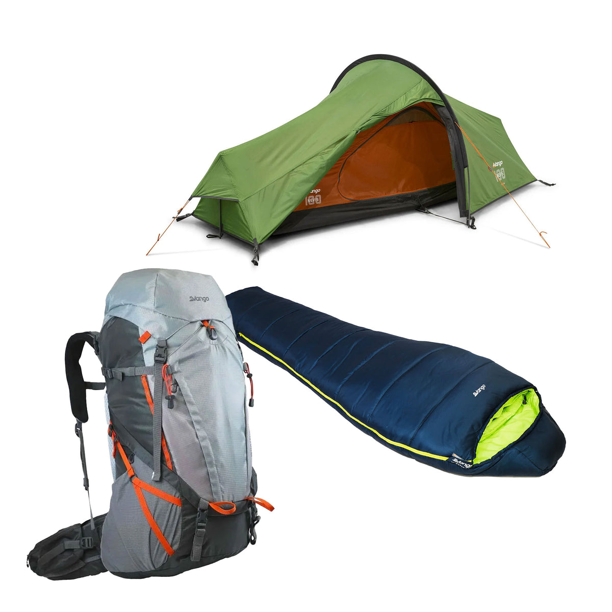 Vango Nevis 100 Solo Backpacking Camping Bundle Tents Vango