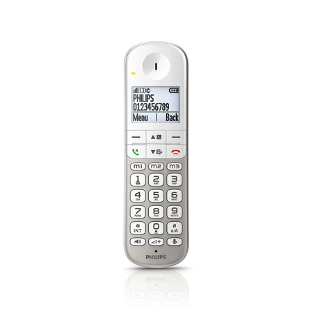 Philips XL495 Cordless Phone, Twin Handset with Answering Machine Landline Phones Philips   