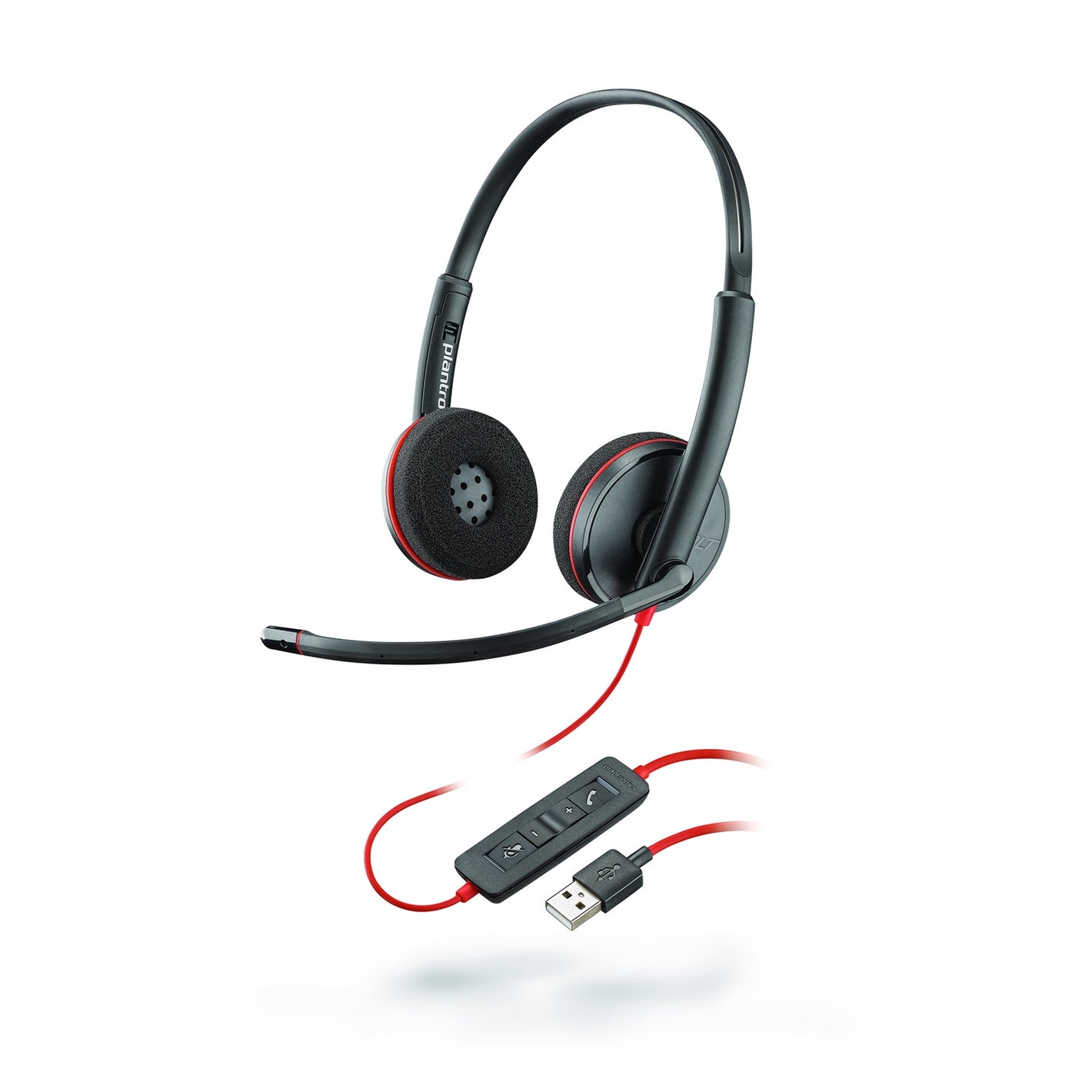 Plantronics Blackwire 3220 USB-A Stereo UC Corded Headset Corded Headsets Plantronics   