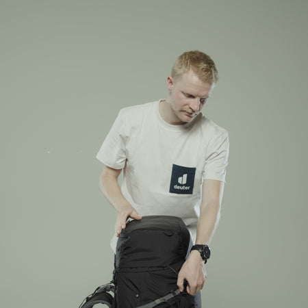 deuter Aircontact Pro 75+10 Backpack | Black Rucksacks & Backpacks deuter