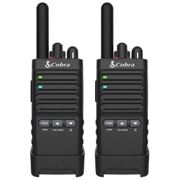 Cobra PX650 Walkie Talkies, Twin Pack Two Way Radios Cobra