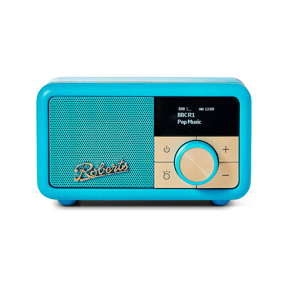 Roberts Revival Petite Portable DAB/FM Radio and Bluetooth Speaker in Electric Blue Digital Radios Roberts   