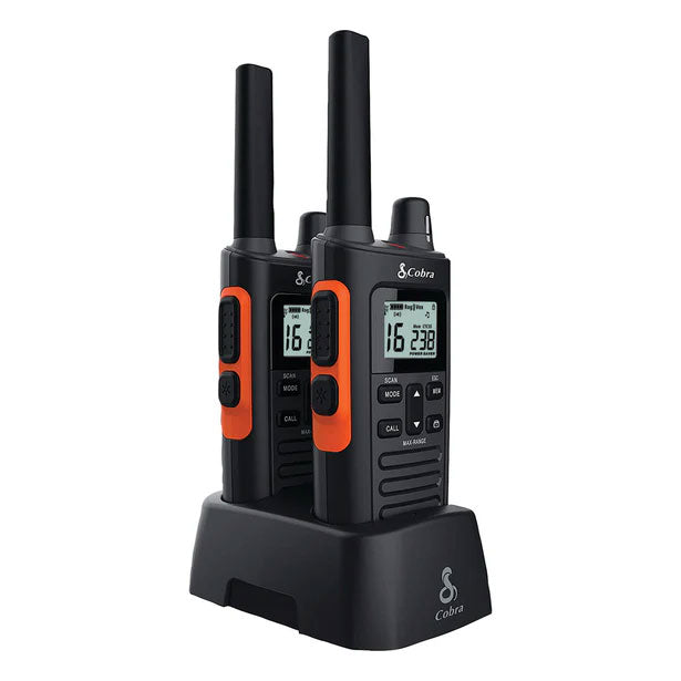 Cobra RX680 Walkie Talkies, Six Pack Two Way Radios Cobra