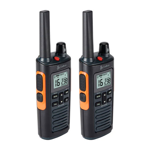 Cobra RX680 Walkie Talkies, Twin Pack Two Way Radios Cobra