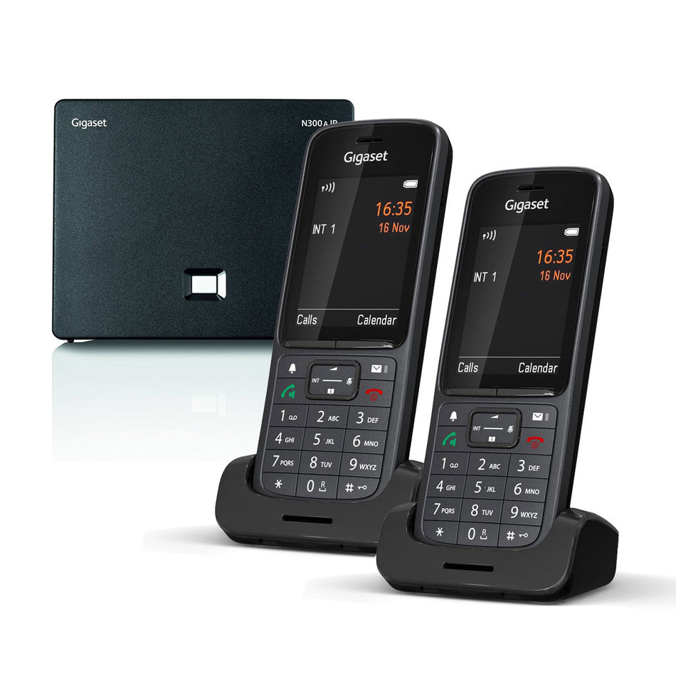 Gigaset SL800 Premium VOIP Cordless Phone, Twin Handset