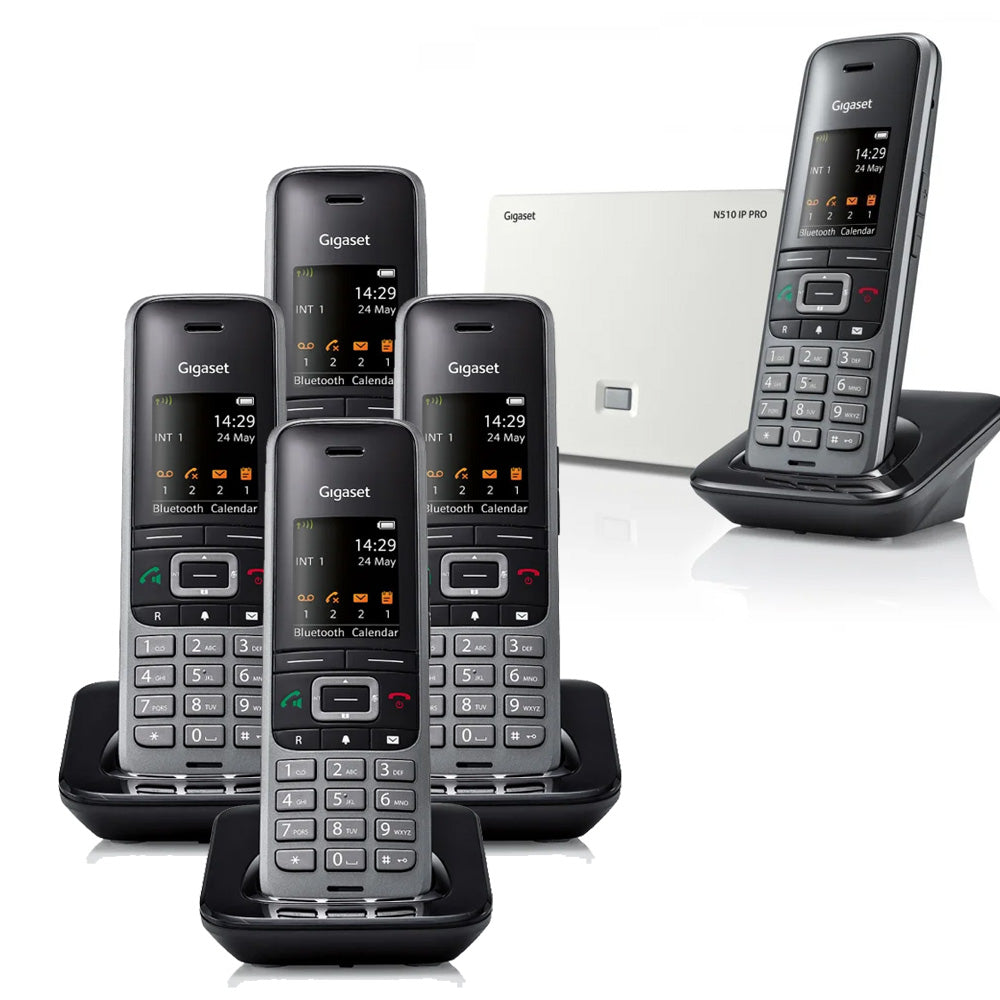 Gigaset S650 VoIP Phone, Five Handsets VoiP Phones Gigaset