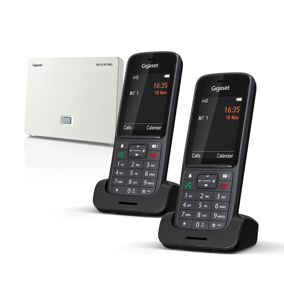 Gigaset SL800 Pro VOIP Cordless Phone, Twin Handset