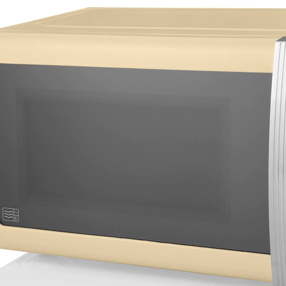 Swan 800W Digital Retro Microwave - Cream Microwaves Swan   