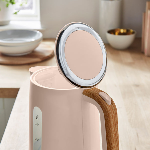 Tower Scandi Kettle in Pink Clay