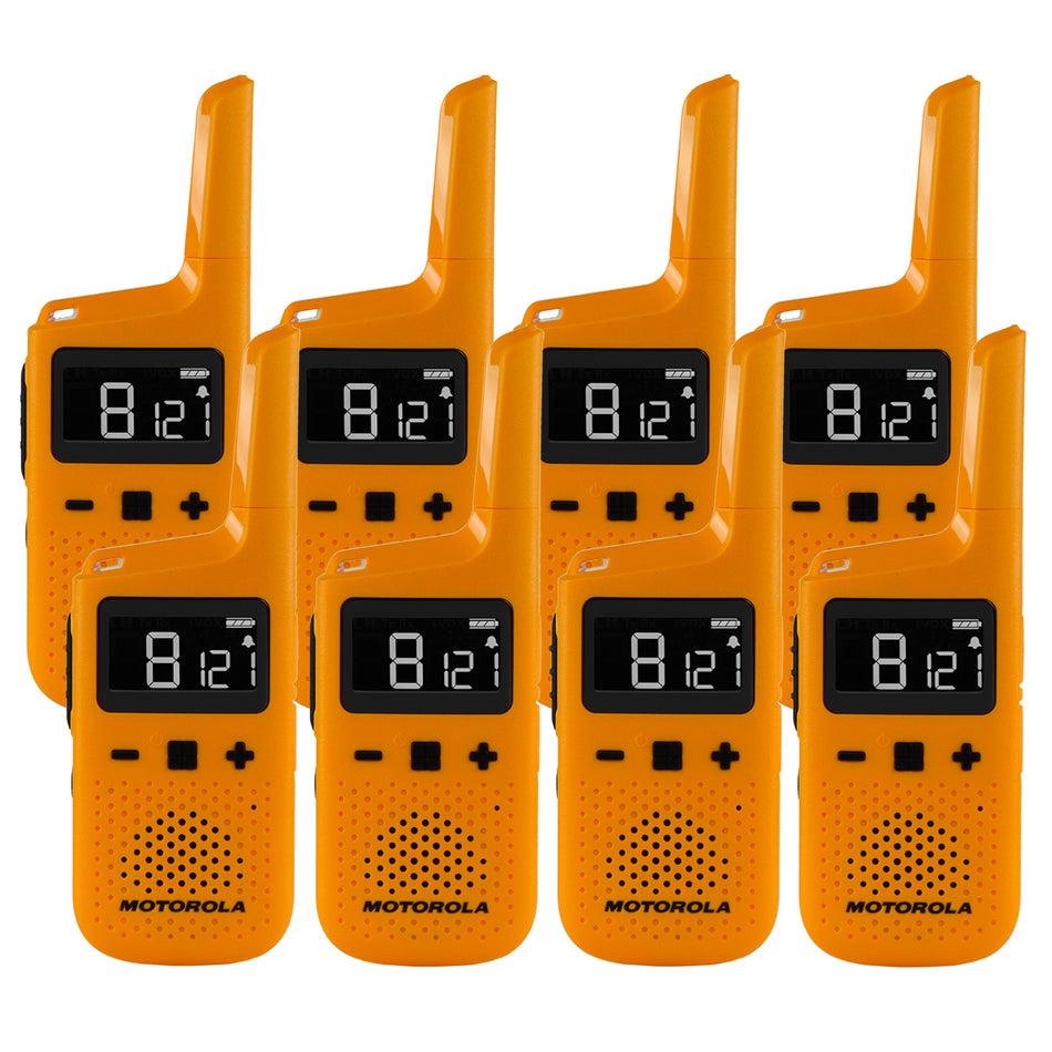 Motorola TALKABOUT T72 Eight Pack Two Way Radios