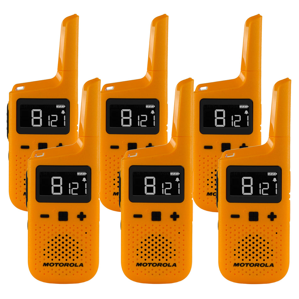 Motorola TALKABOUT T72 Six Pack Two Way Radios