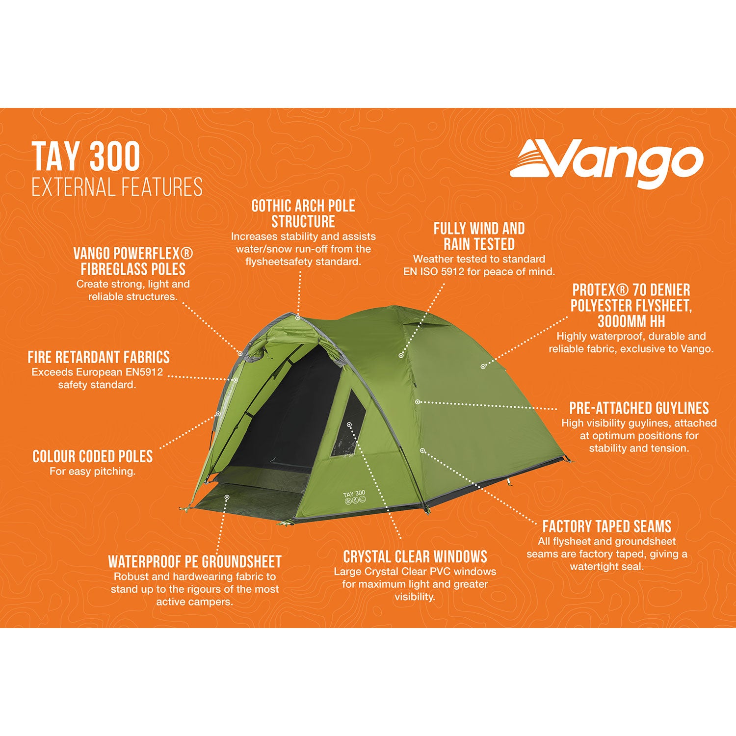 3 man clearance tent vango