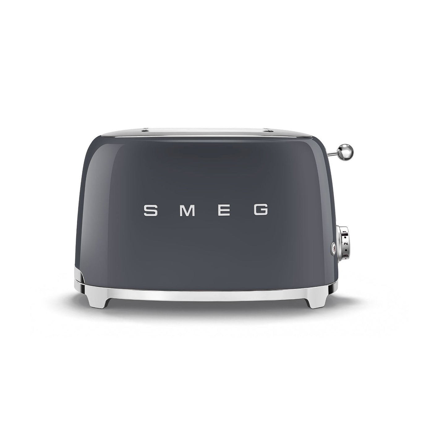 Smeg 2 Slice Toaster in Slate Grey Toasters Smeg   