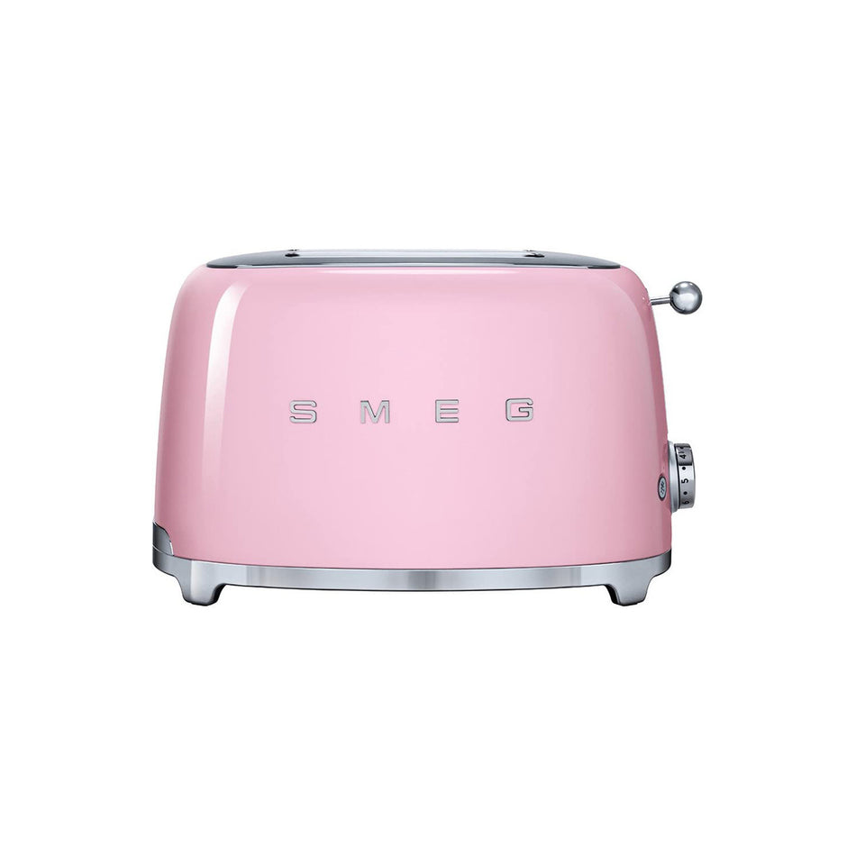 Smeg 2 Slice Toaster in Pink