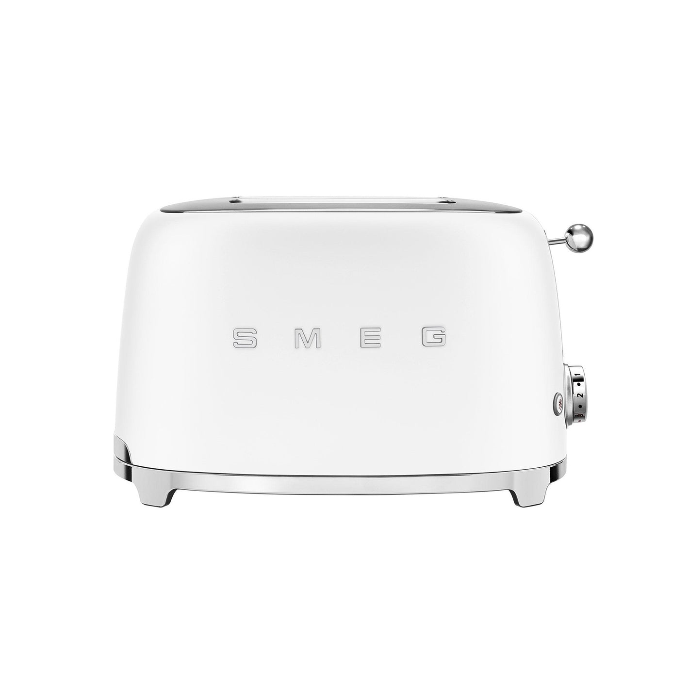 Smeg 2 Slice Toaster in White Toasters Smeg   