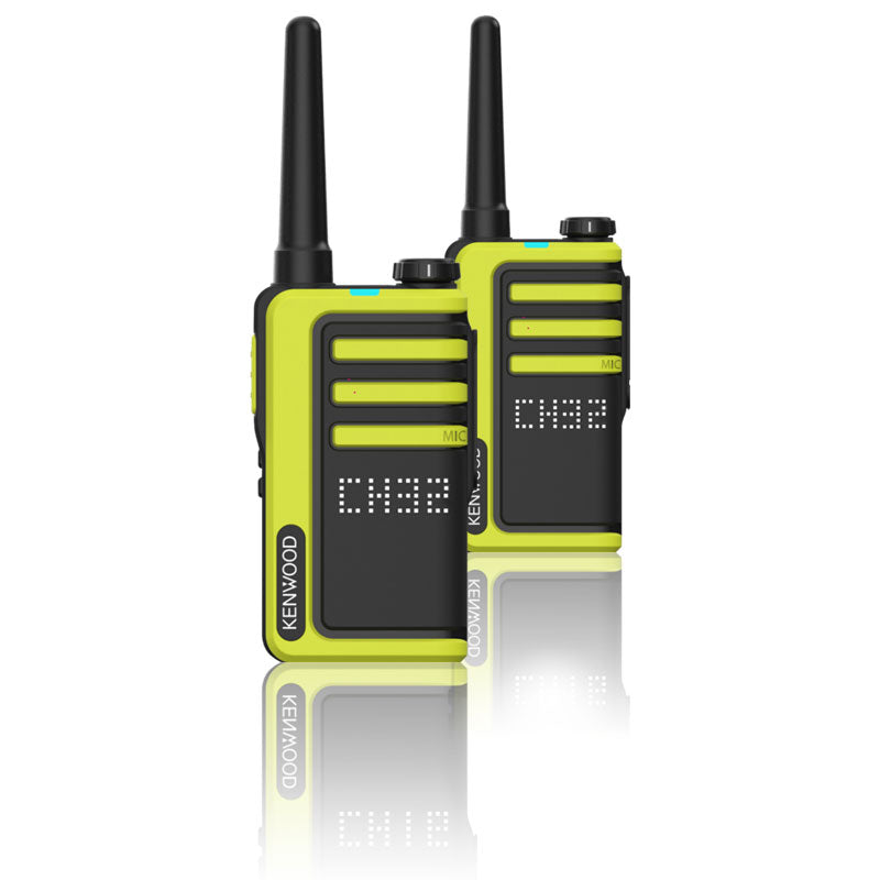 Kenwood UBZ-LJ9SET License-free Walkie Talkies, Twin Pack Two Way Radios Kenwood   