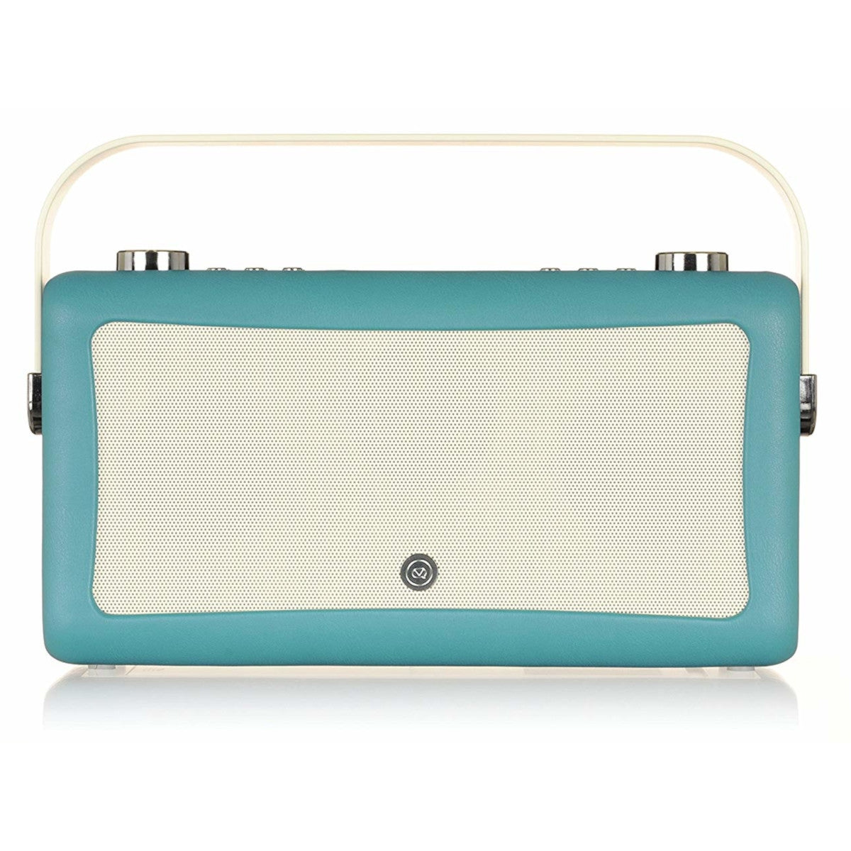 VQ Hepburn Mk II Portable DAB+/FM Radio & Bluetooth Speaker with Rechargeable Battery Pack in Teal - 2